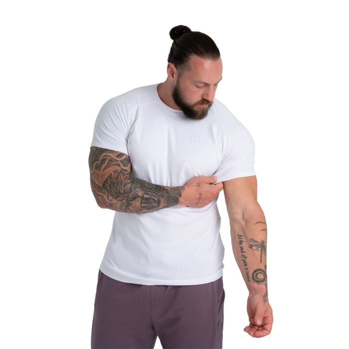 Majica Ribbed Tee White - STRIX XXL