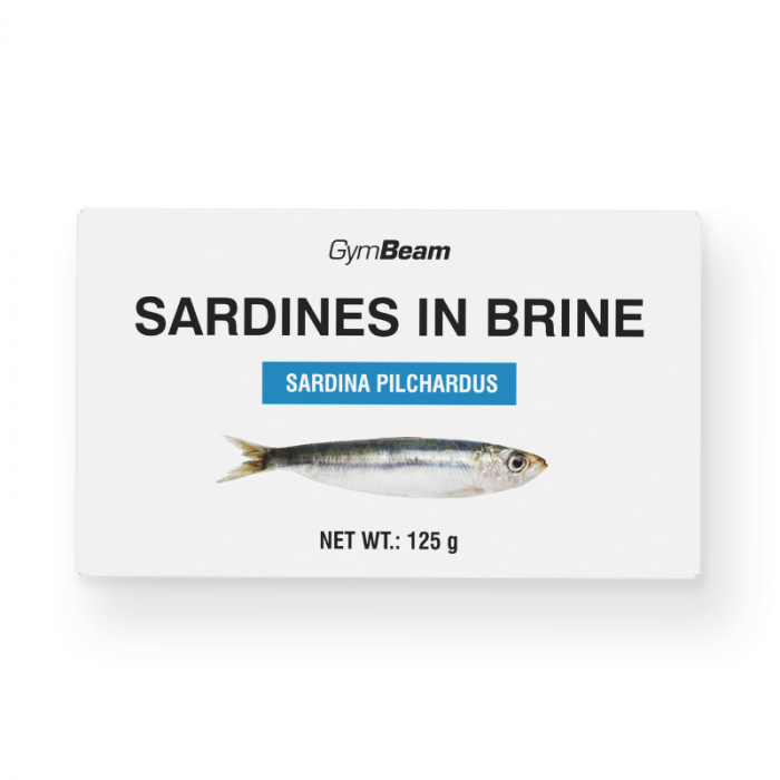 Sardine v slanici - GymBeam 125 g