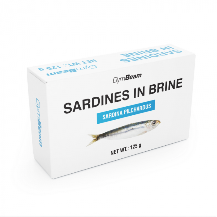 Sardine v slanici - GymBeam 125 g