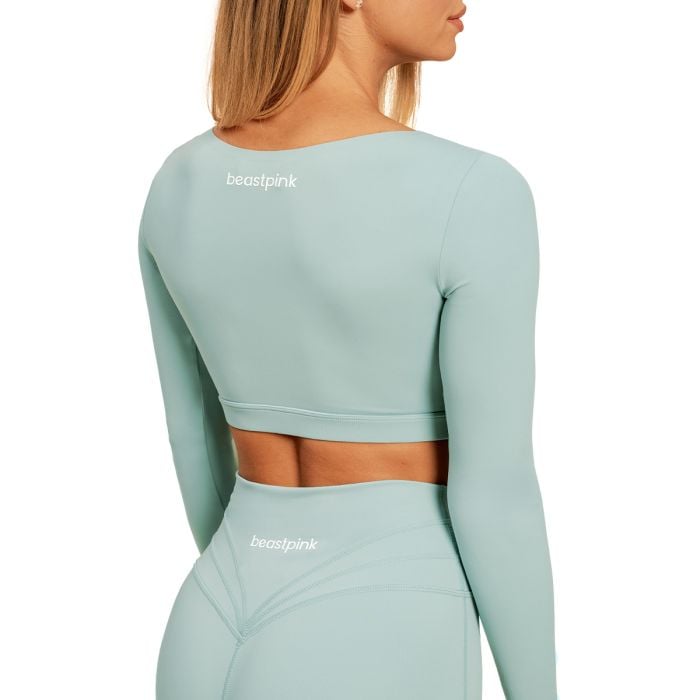 Ženski športni top Sense Storm Blue - BeastPink M