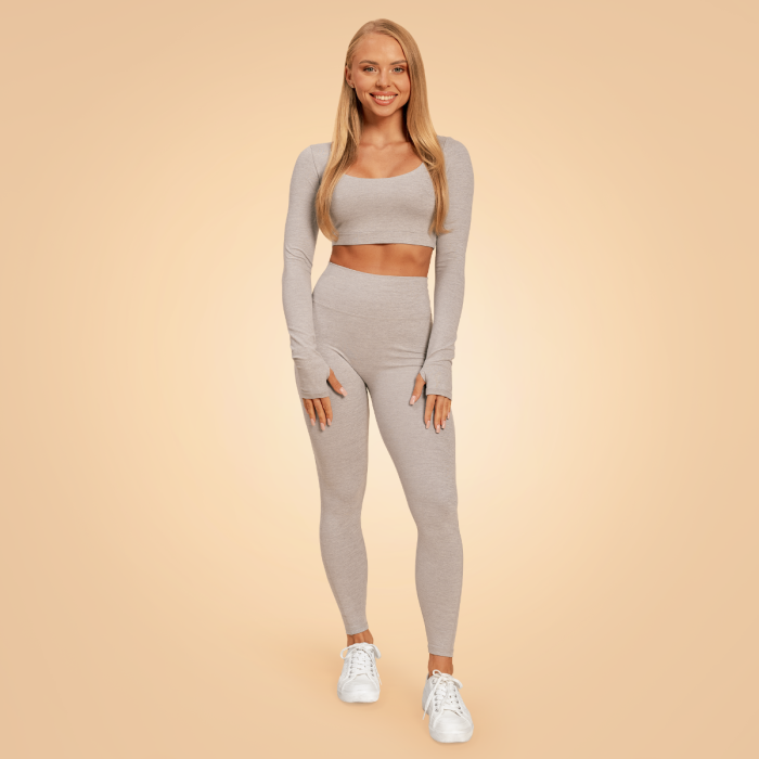 Ženski športni top Sense Grey - BeastPink S