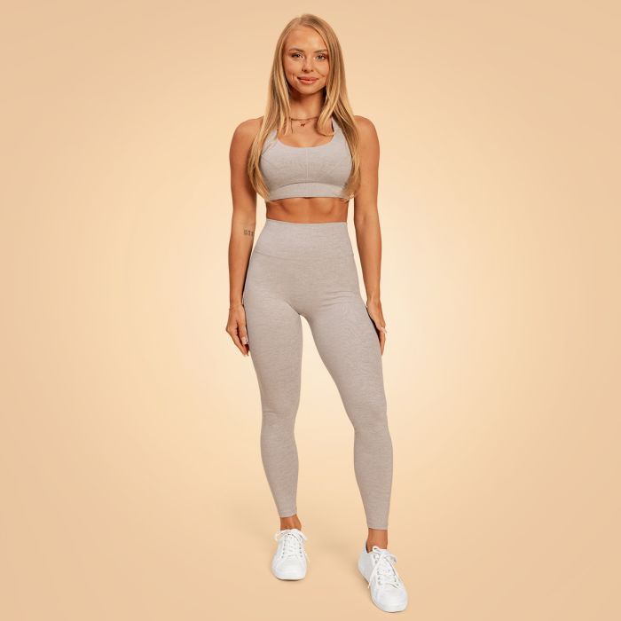 Športni nedrček Sense Grey - BeastPink S