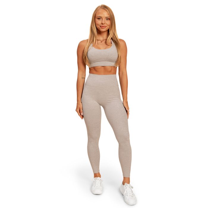 Športni nedrček Sense Grey - BeastPink S