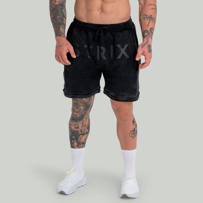 Kratke hlače Washed Black - STRIX XL