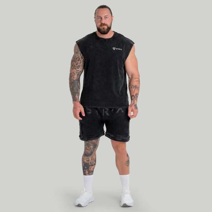 Kratke hlače Washed Black - STRIX XL
