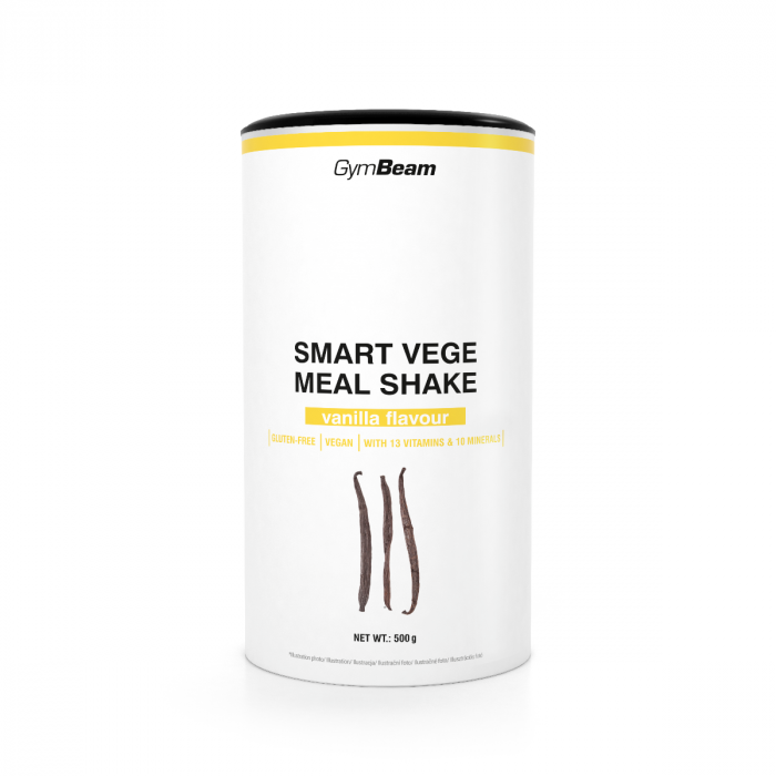 Smart Vege Meal Shake - GymBeam 500 g - čokolada