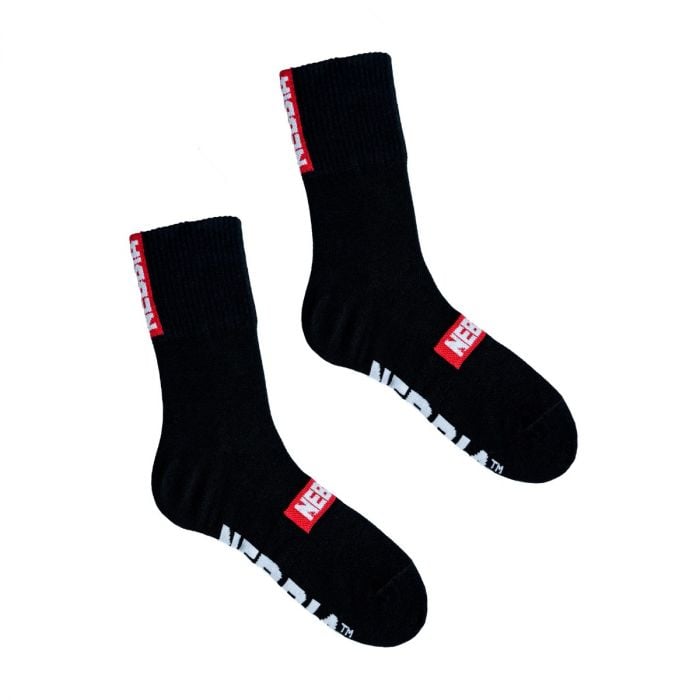 Nogavice 3/4 Socks Extra Mile Black - NEBBIA