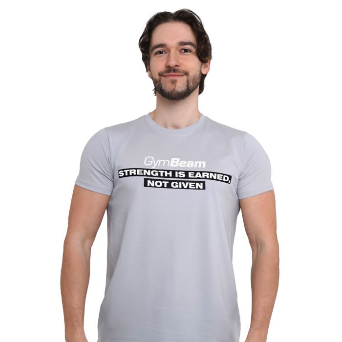 Majica Strength Pacific Grey - GymBeam L