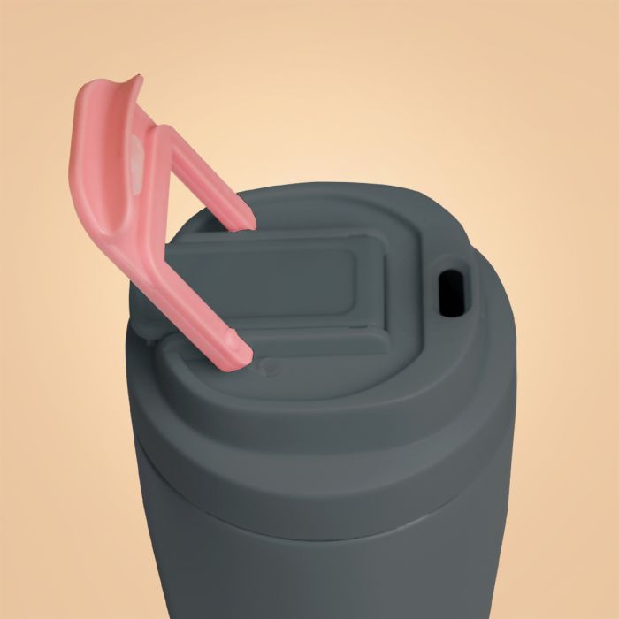Termo plastenka 500 ml Grey - BeastPink single_variant