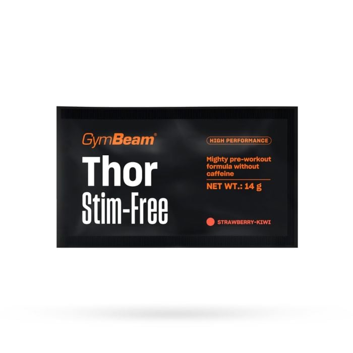 Thor Stim-Free vzorec - GymBeam 14 g - jagoda - kivi