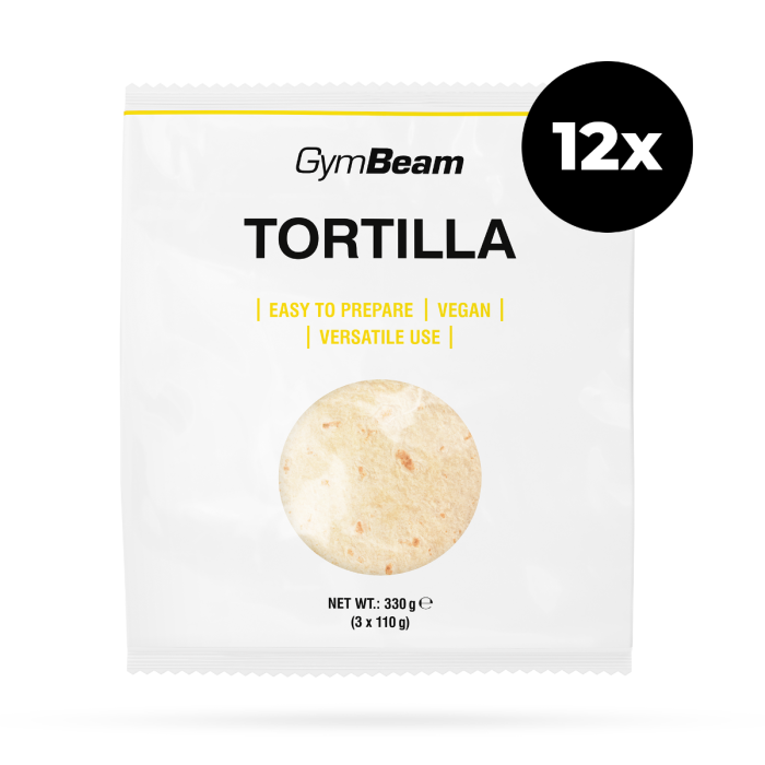 Pšenične tortilje - GymBeam 330 g