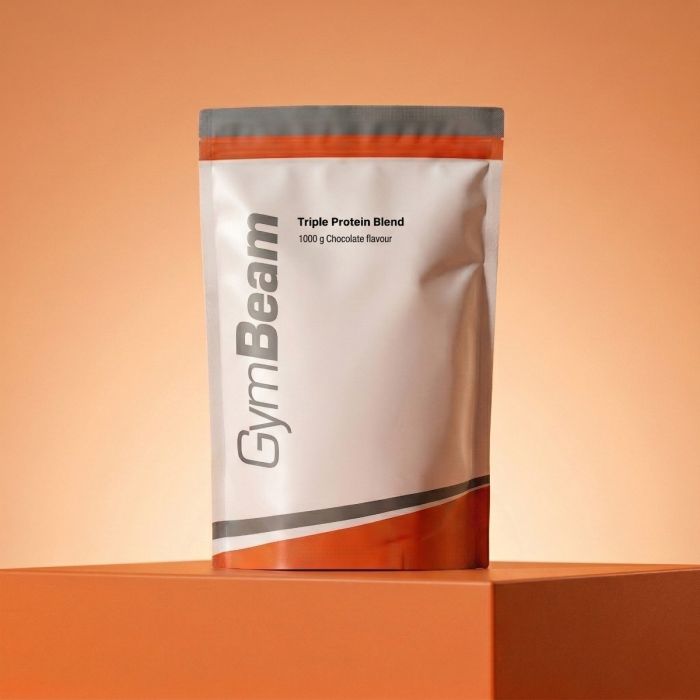 Beljakovine Triple Blend - GymBeam 1000 g - vanilja