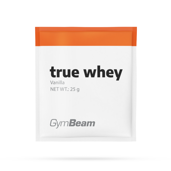 Vzorec True Whey - GymBeam 25 g - vanilja