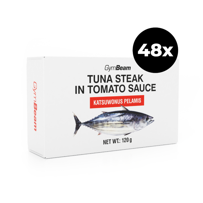 Tuna v paradižnikovi omaki - GymBeam 120 g