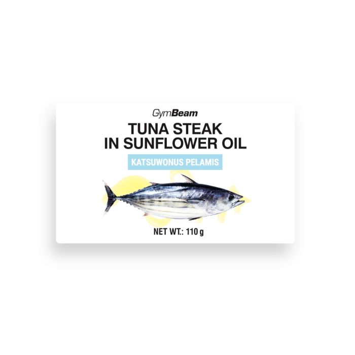 Tunin steak v sončničnem olju - GymBeam 110 g