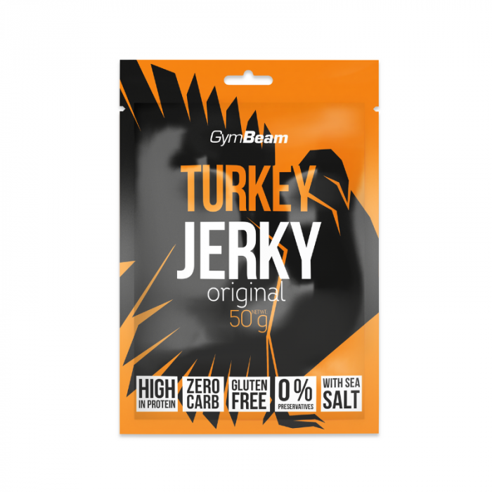 Sušen puran Turkey Jerky - GymBeam
