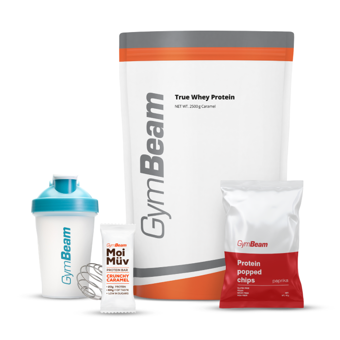 True Whey - GymBeam 2500 g - brez okusa - 00