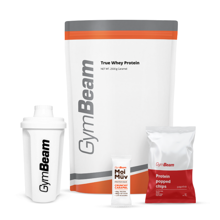 True Whey - GymBeam 2500 g - brez okusa - 00