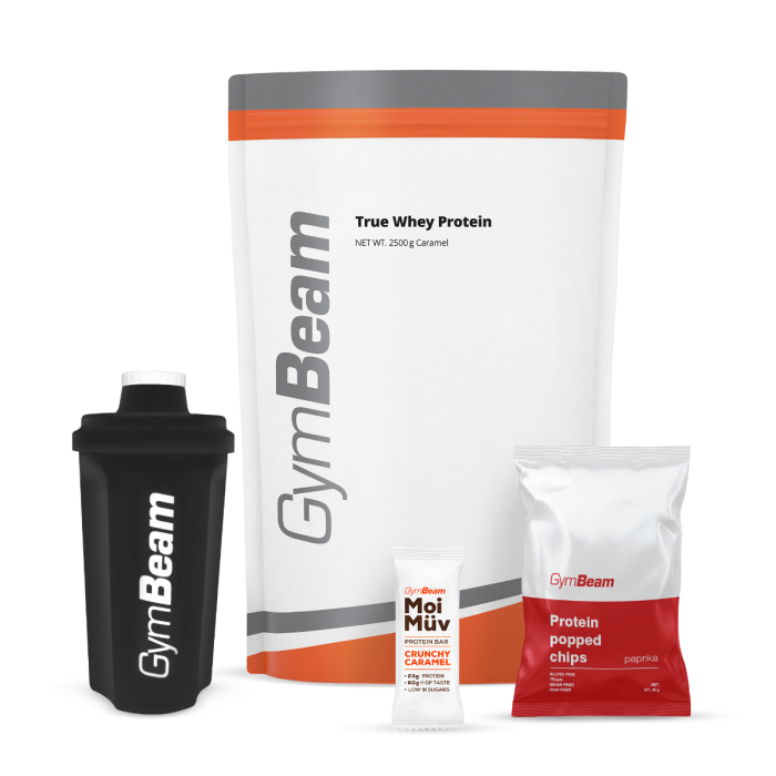True Whey - GymBeam 2500 g - brez okusa - 00