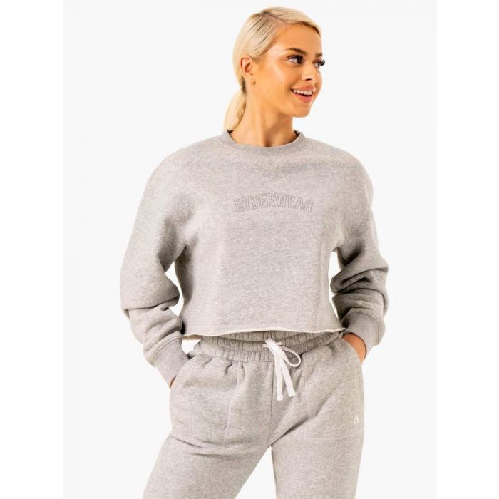 Ženska jopica Ultimate Fleece Grey - Ryderwear