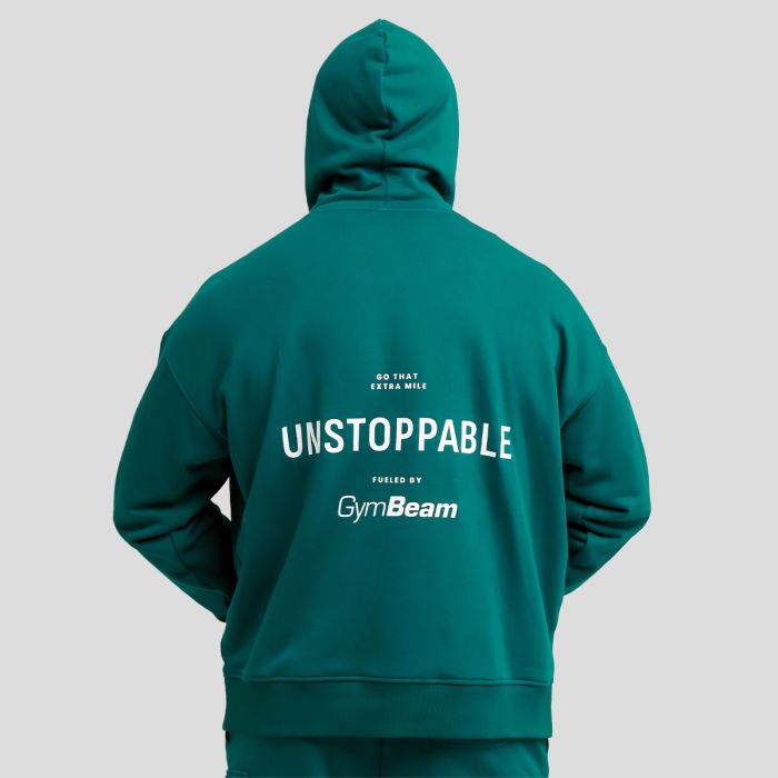 Pulover Unstoppable Green - GymBeam M