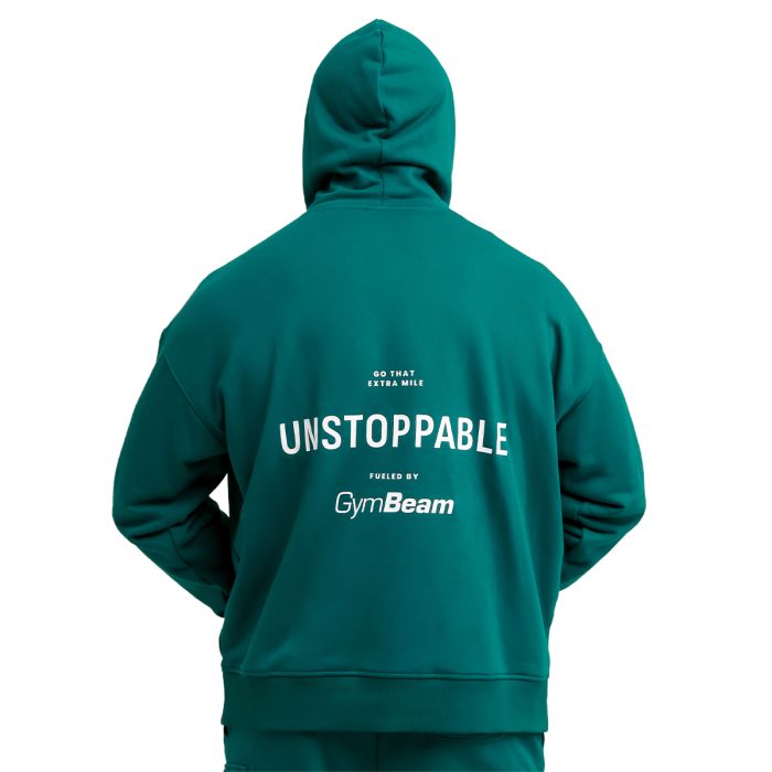 Pulover Unstoppable Green - GymBeam M