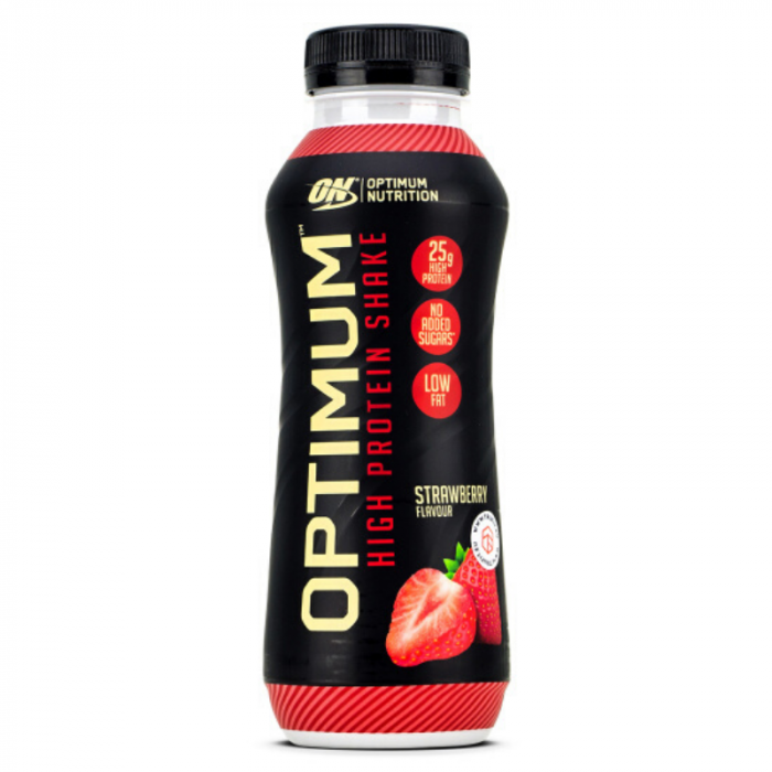 Optimum High Protein Shake - Optimum Nutrition 330 ml - čokolada
