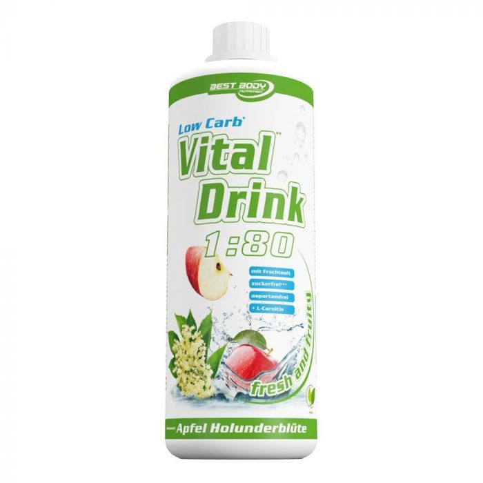 Low Carb Vital Drink 1:80 1000 ml - Best Body Nutrition