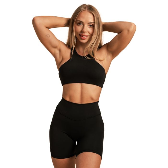 Ženske kratke hlače Venture Black - BeastPink XXL