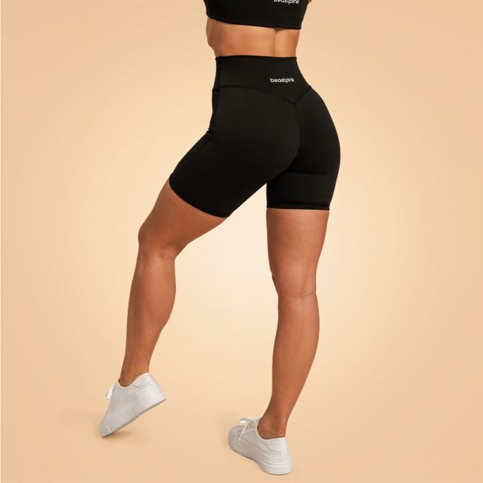 Ženske kratke hlače Venture Black - BeastPink XXL