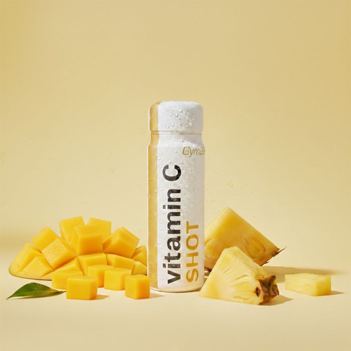Vitamin C shot – GymBeam pineapple mango - 60 ml