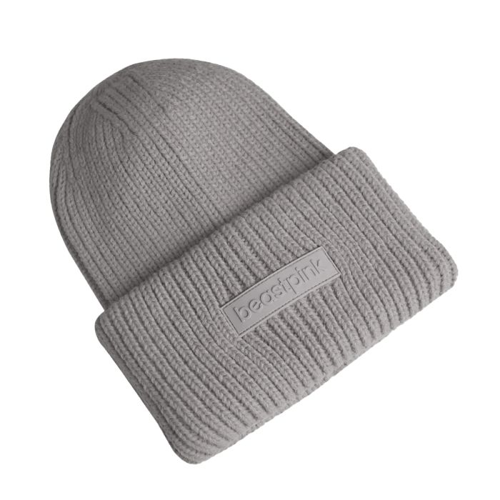 Zimska kapa Beanie Grey - BeastPink single_variant