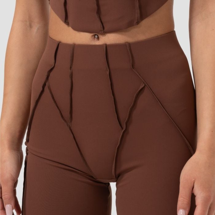 Women‘s Cosmo Leggings Brown - GymBeam L