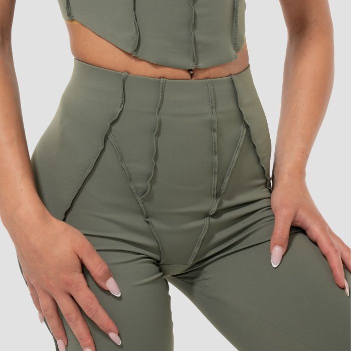 Women‘s Cosmo Leggings Olive - GymBeam L