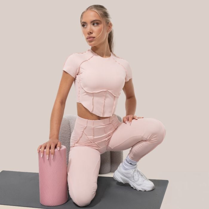 Women‘s Cosmo Leggings Pink - GymBeam L