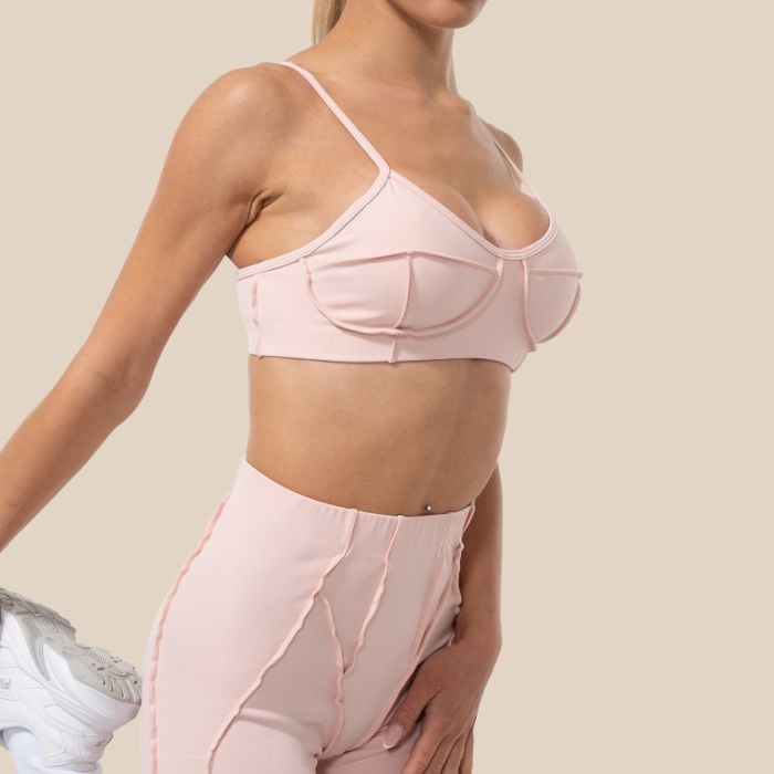 Damskie szorty Cosmo Pink - GymBeam L