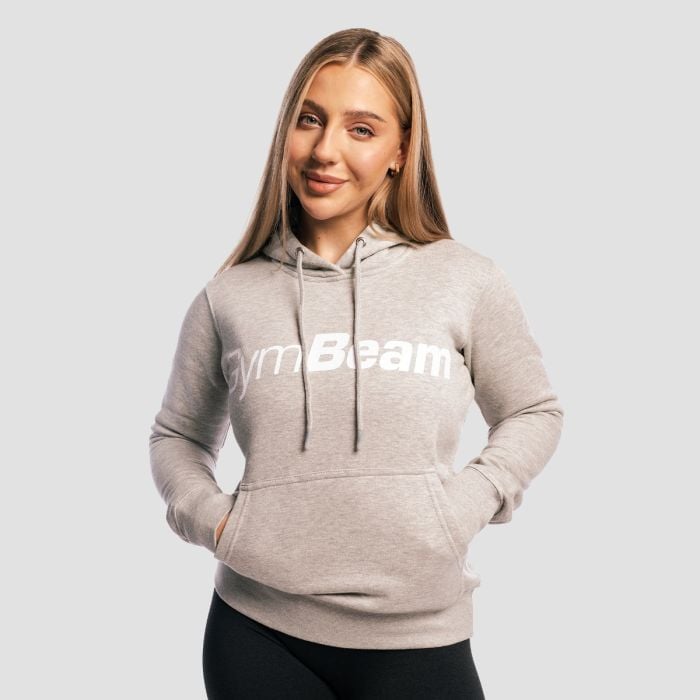 Ženski pulover s kapuco Athlete Grey - GymBeam M