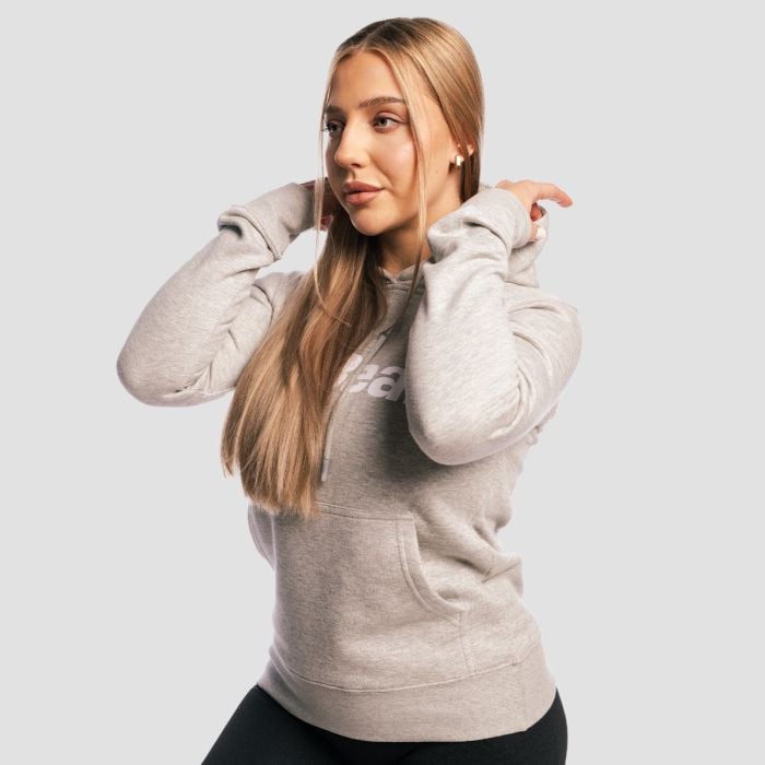 Ženski pulover s kapuco Athlete Grey - GymBeam M