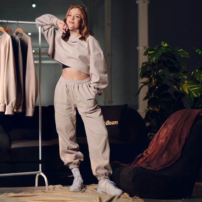 Ženska trenirka Aura Grey - GymBeam L