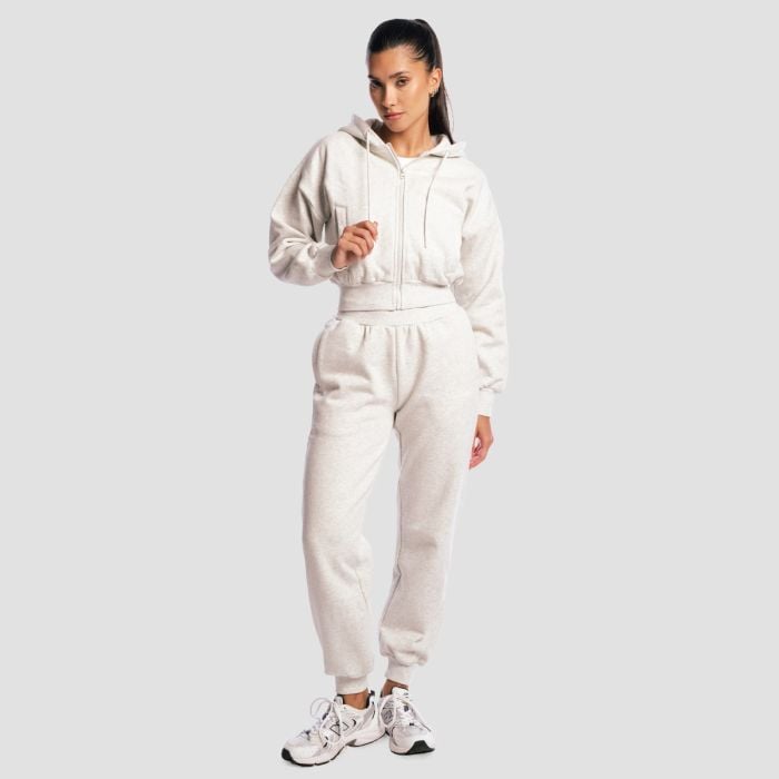 Ženska jopa s kapuco Base Cloud - GymBeam S