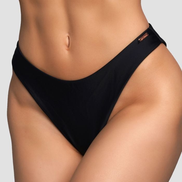 Ženski Bikini spodnji del CURACAO Black - GymBeam XL