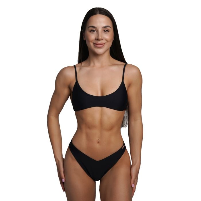 Ženski Bikini spodnji del HAWAII Black - GymBeam L