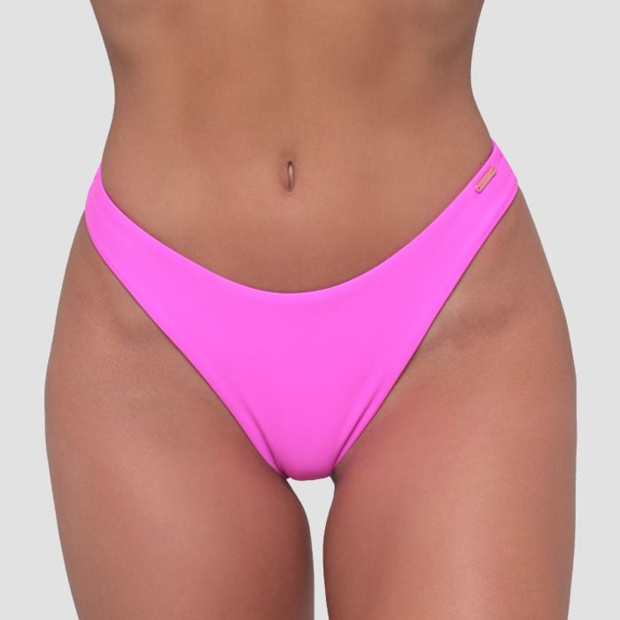 Ženski bikini spodnji del CURACAO Pink - GymBeam L