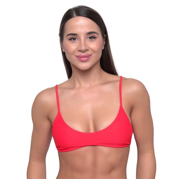 Ženski bikini top HAWAII Red - GymBeam S