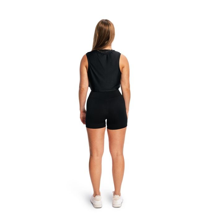 Ženski top Combat Black - GymBeam L