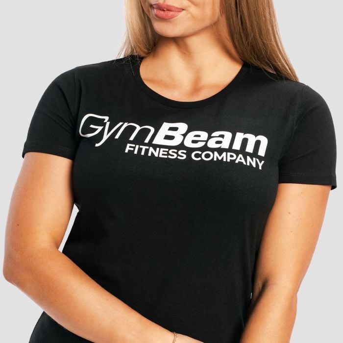 Ženska majica Fitness Black - GymBeam M