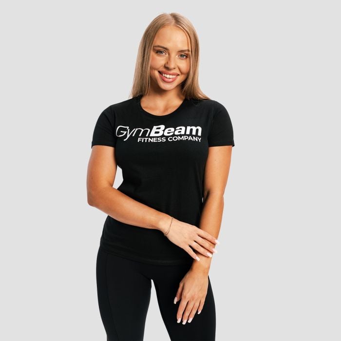 Ženska majica Fitness Black - GymBeam M