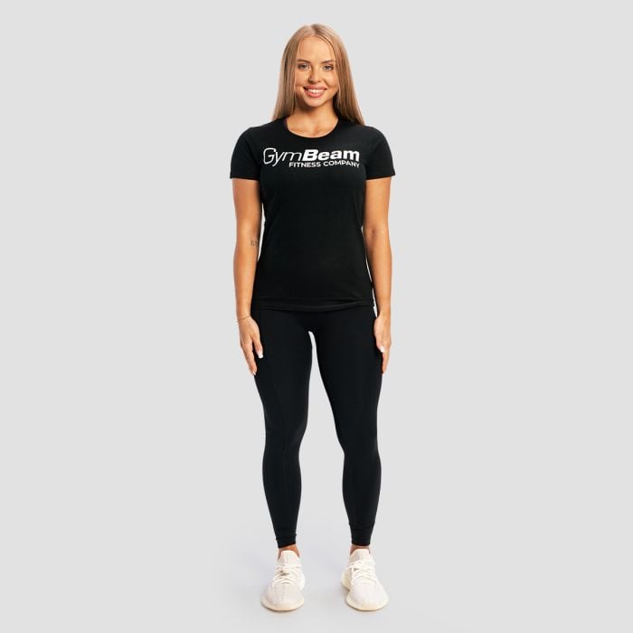 Ženska majica Fitness Black - GymBeam M