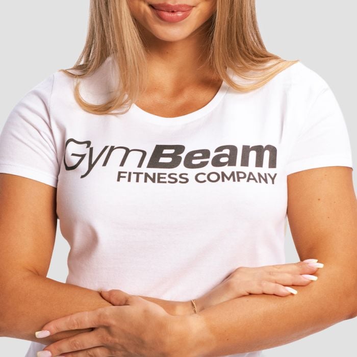 Ženska majica Fitness White - GymBeam L