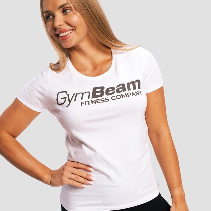 Ženska majica Fitness White - GymBeam L